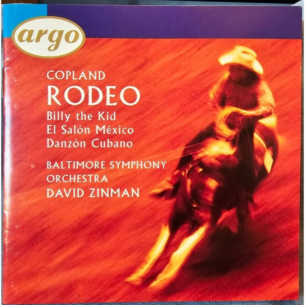 Aaron Copland Rodeo & Billy The Kid CD By Baltimore Symphony Orchestra 37780cd